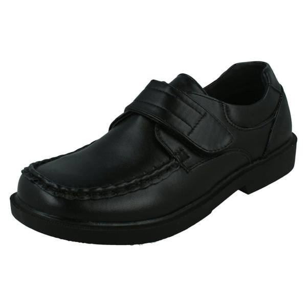 JC Dees Boys JCDees Hook & Loop School Shoes N1144