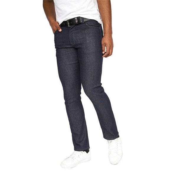 Crosshatch Mens Cadman Straight Jeans - Raw Wash