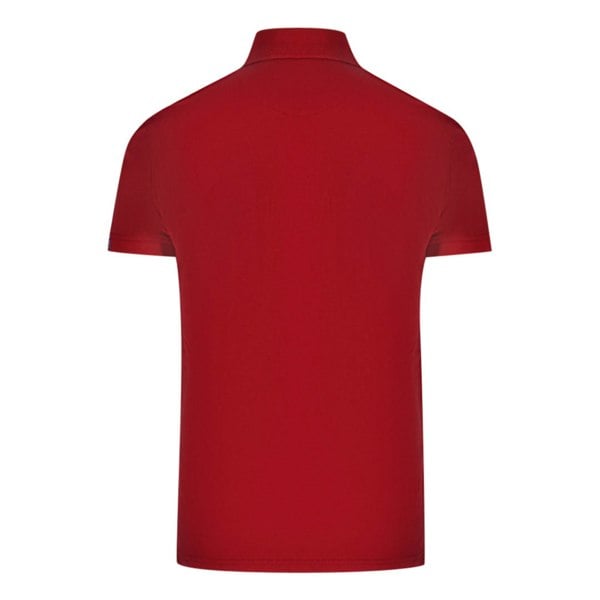 Aquascutum Check Pocket Polo Shirt - Red