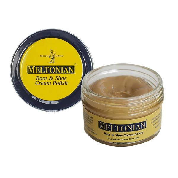 Meltonian Boot and Shoe Cream Polish - Conditioning and Colour Restoration 50ml