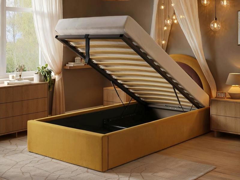 Flair Ava Single Ottoman Bed