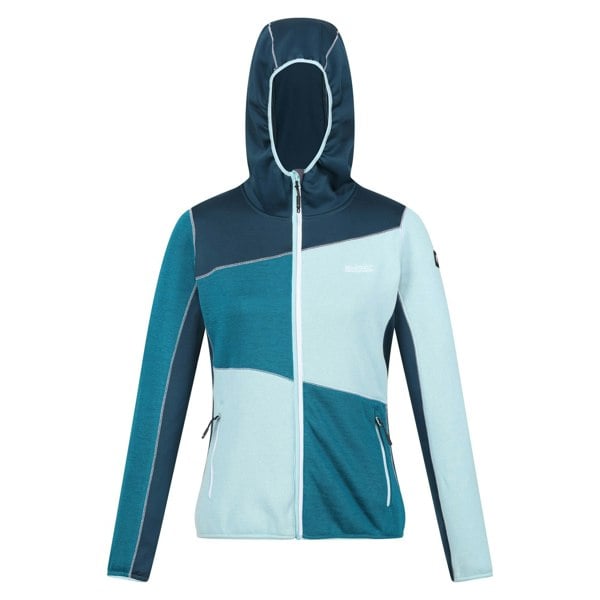 Regatta Women's Walbury VI Marl Full Zip Fleece Jacket - Sea Haze/Reflecting Lake