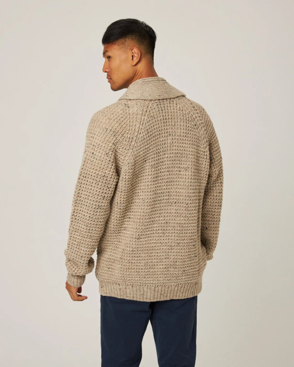 Peregrine  Waffle Shawl Cardigan