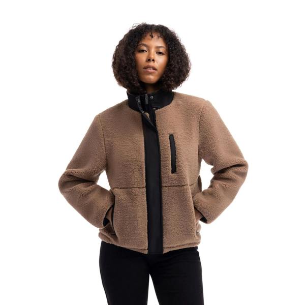 Trespass Womens/Ladies Yuill Fleece Jacket - Beige - 