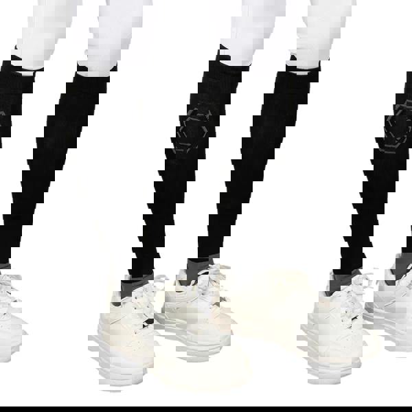 Coldstream Unisex Adult Ancroft Cushioned Riding Socks - Black/Grey - 