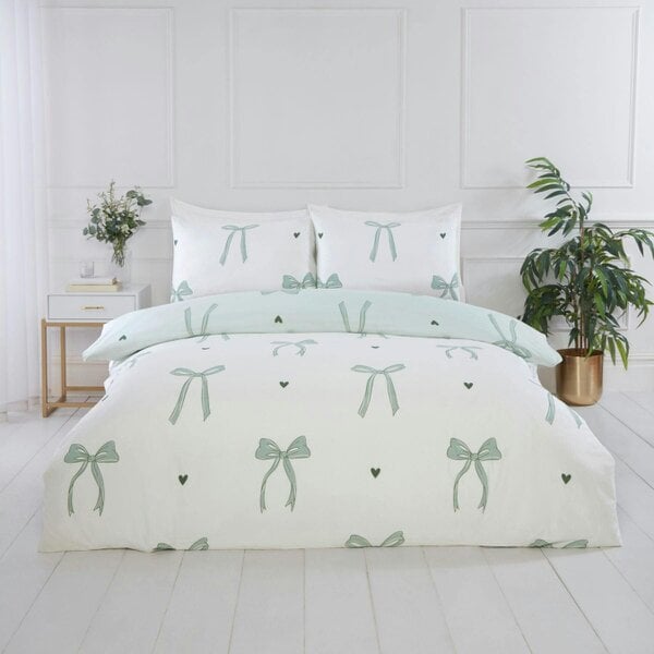 Rapport Printed Bows Duvet Cover Set