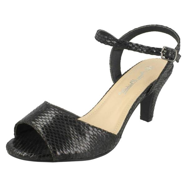 Anne Michelle Ladies Anne Michelle Mid Heel Sandals F10906