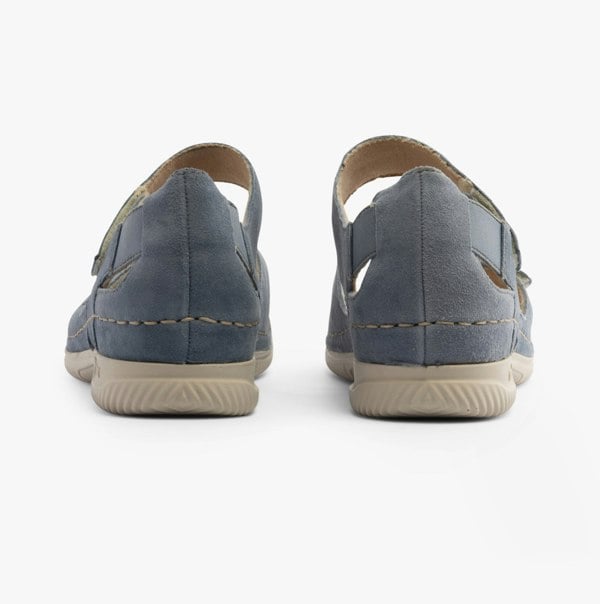 Rieker V7474-10 Womens Sandals - Blue