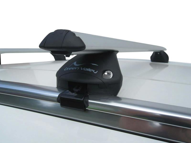 Green Valley Aerodynamic Roof Rack Bars for VW Tayron 2024+ onwards, Flush Rails