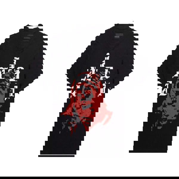 Amiri Wes Lang Solar Kings T-Shirt   in  Black