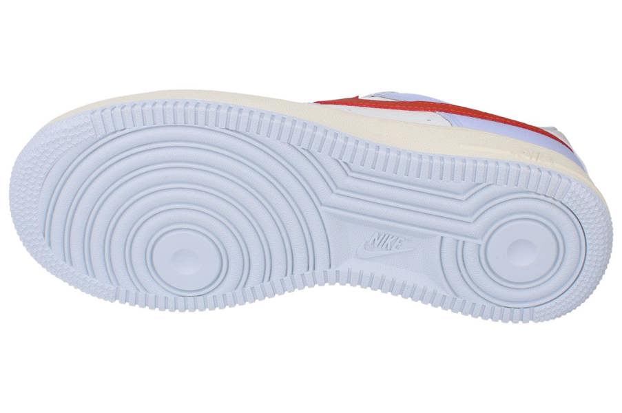 Nike Air Force 1 07 Womens Trainers Hv0843  085 - Football Grey Vintage Coral 085 - Photo 4