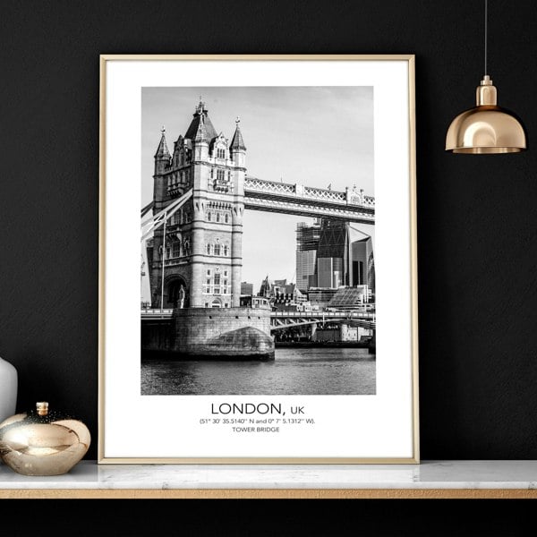 Prints of London | set of 3 wall art prints for living room