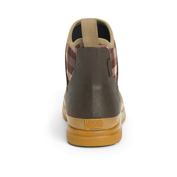 Muck Boots Originals Women's Ankle Boots in Brown/Plaid/Gum