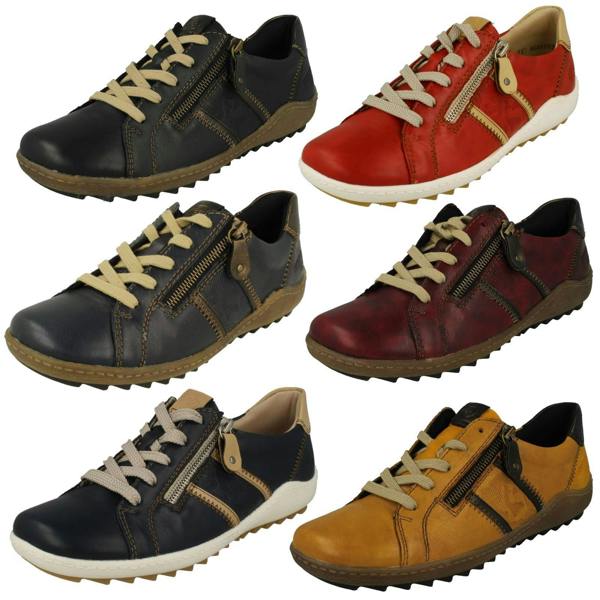 Remonte Ladies Remonte Zip Detailed Shoes R1426