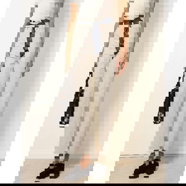 Blue Vanilla Scarf Belt Trousers