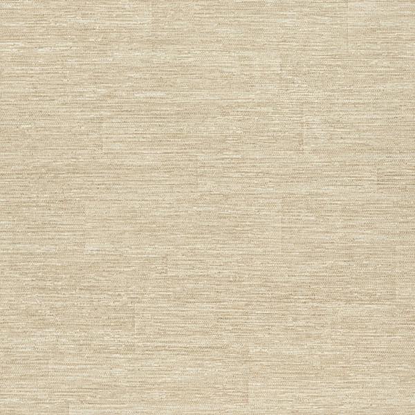 Grandeco Boutique Johor Fabric Blocked Stripe Luxury Weight Embossed Wallpaper, Beige