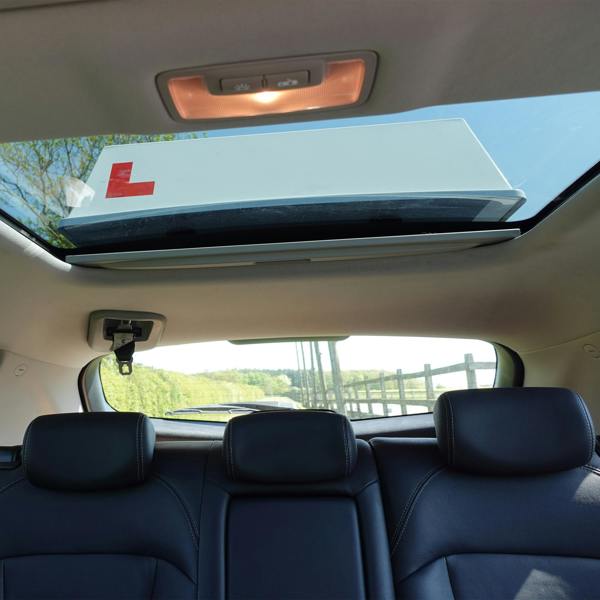 Driving Instructor Roof Sign Board Advertising for Glass Roof Cars Learner Drivers, Vacuum Mounted