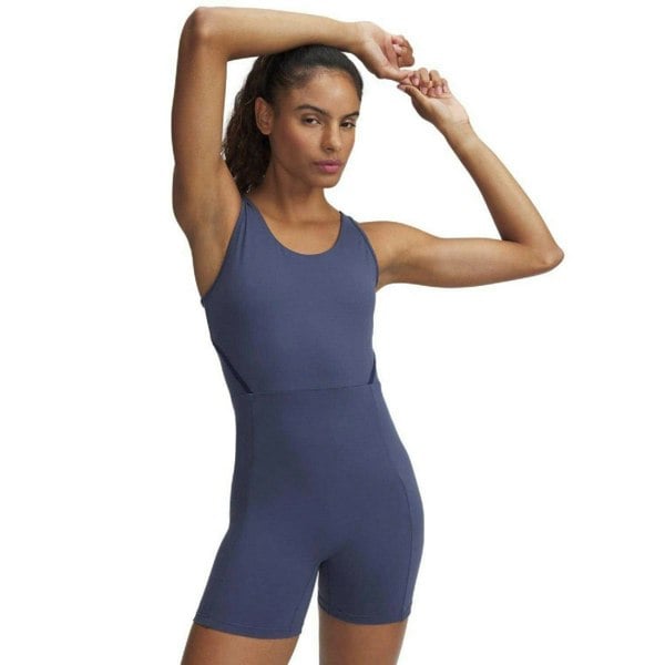 Under Armour Womens Motion Short Bodysuit - Grey