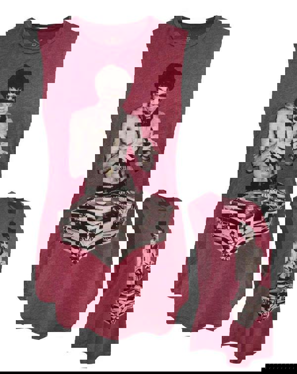 Vanilla Underground Bruce Lee Womens Red Vest