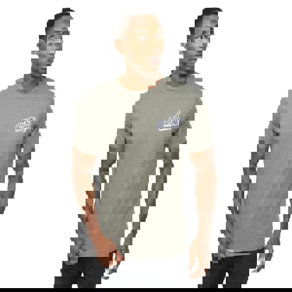 Crosshatch Mens Jampstead T-Shirt - Olive - 