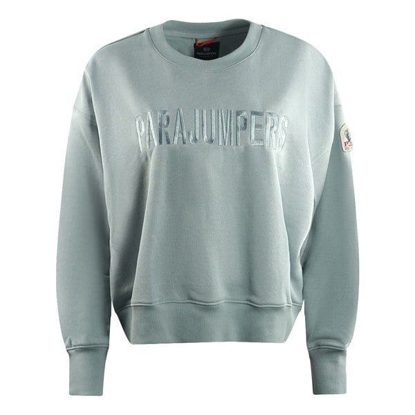 Parajumpers Melita Large Brand Logo Shark Sweatshirt - Grey