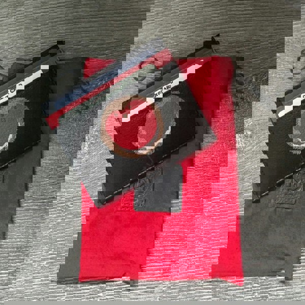 Mala Leather Bobbie Robin Bird RFID Card Holder with Zip