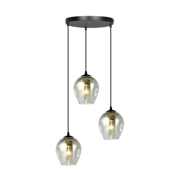 Emibig ISTAR Pendant lamp  3 x E27 Black with Graphite Shade