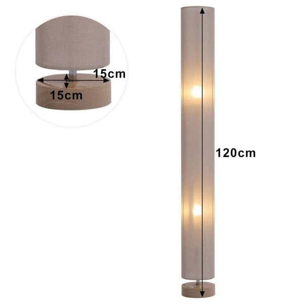 Modern Column/Tower Floor Lamp Lighting Living and Home