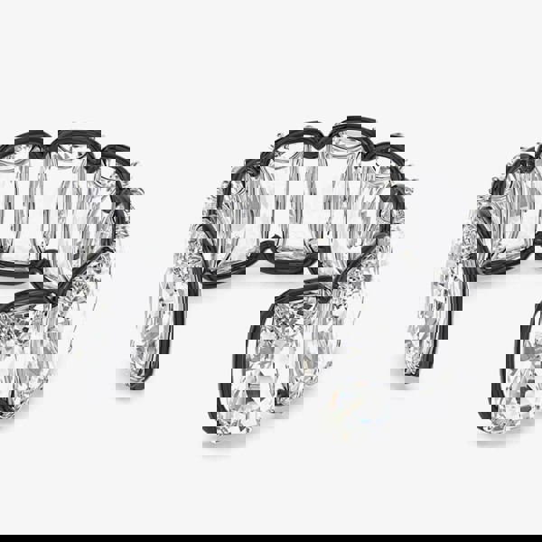 Swarovski Ladies Harmonia Crystal Cuff Bangle 5600039