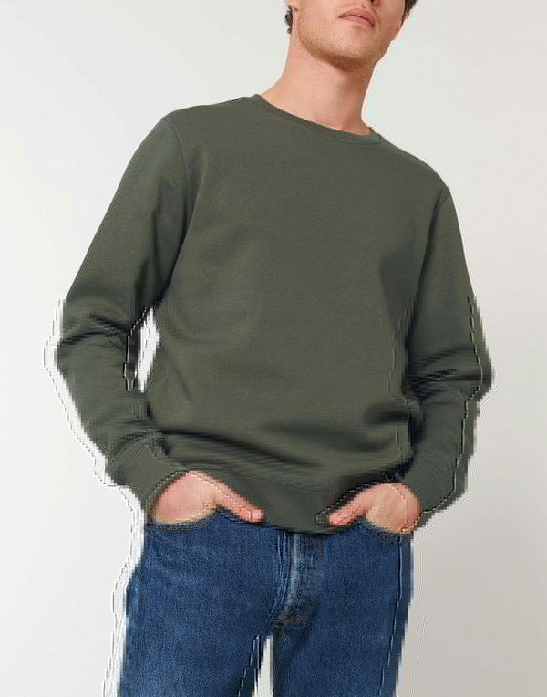 Men's Laid-Back Sweatshirt – Khaki - British Boxers