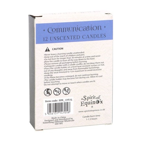 Serano Pack of 12 Communication Spell Candles