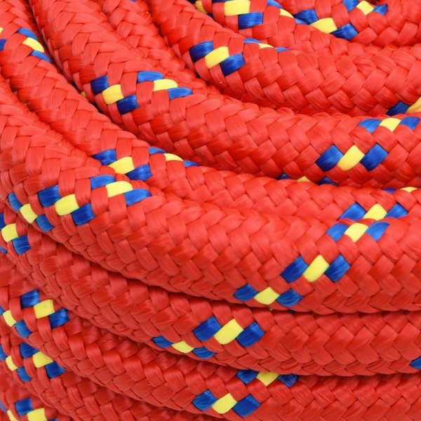 Berkfield Boat Rope Red 20 mm 50 m Polypropylene