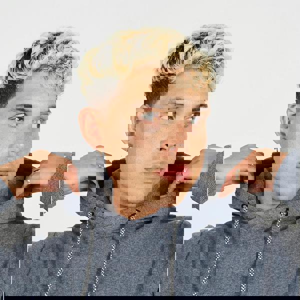 Brave Soul Charcoal 2 Pack Overhead Hoodies - Charcoal Image 3