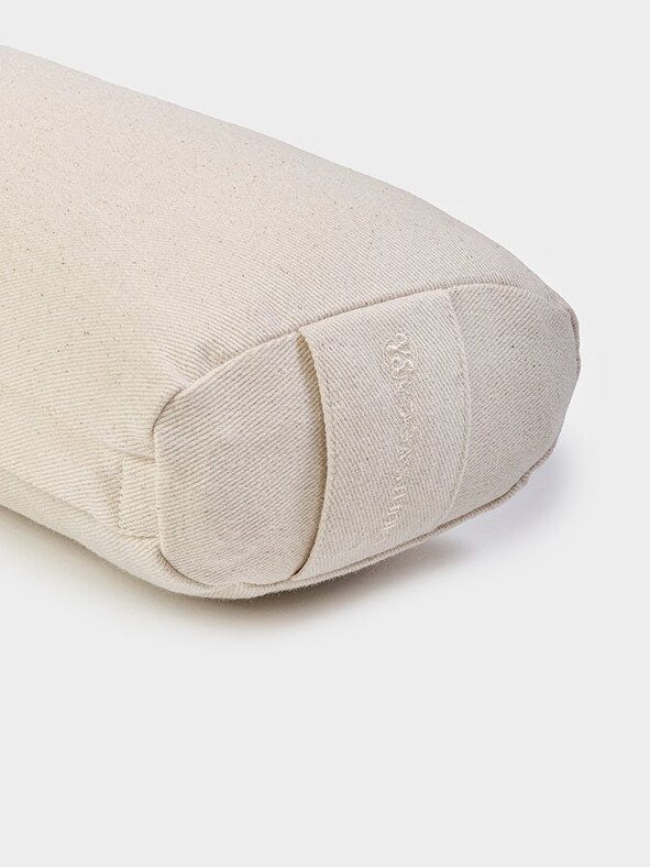 Yoga Studio GOTS Organic Cotton Pranayama Buckwheat Meditation Bolster