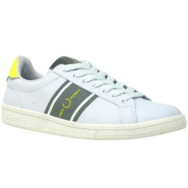 Fred Perry Womens/Ladies Leather Trainers - White - 