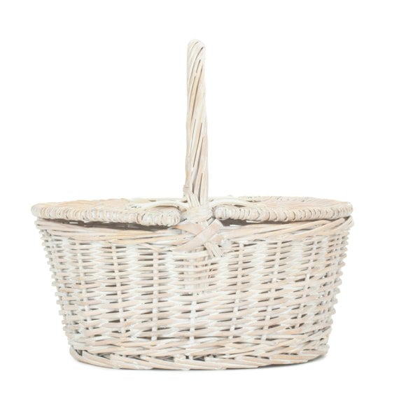 Wicker Picnic Baket with Lining