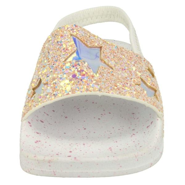 Spot On Girls Spot On Slingback Glitter Sliders