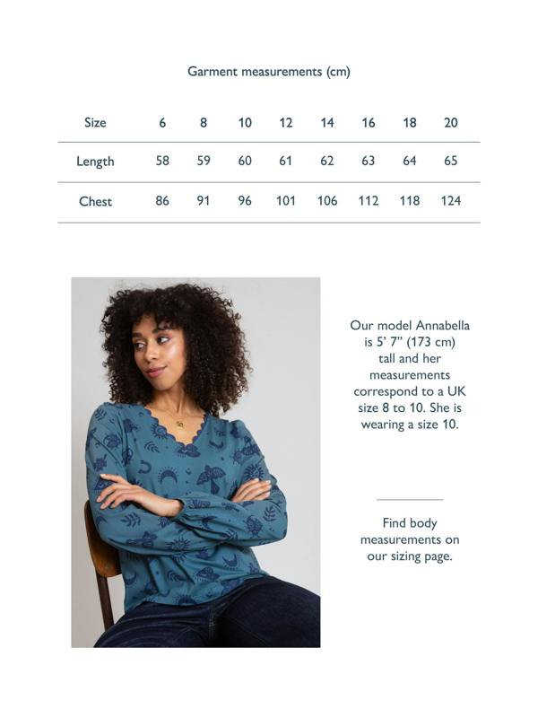 Kite Womens Organic Fortune Spetisbury Jersey Top