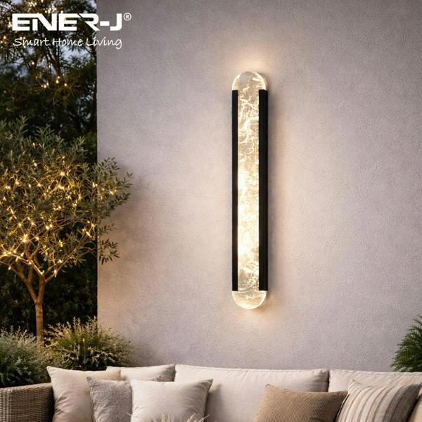 Ener-J 60cm Designer Outdoor LED Wall Light – 16W CCT Tunable & Dimmable – IP65