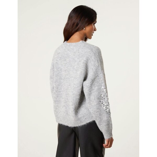 Blue Vanilla Diamond Sequin Jumper