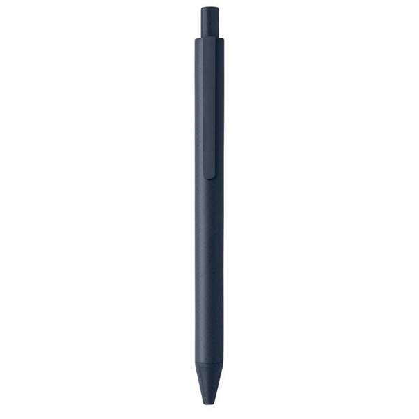 MidOcean Pecas Wheat Straw Ballpoint Pen - French Navy - 