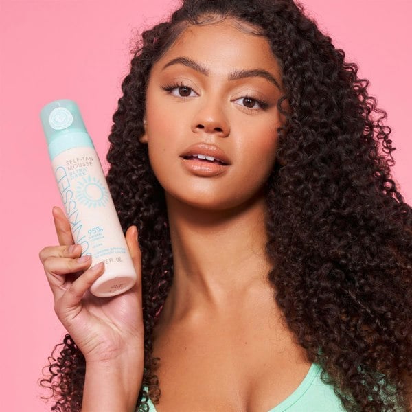Sunkissed Self Tan Mousse Ultra Dark 200ml 95% Natural- Vegan