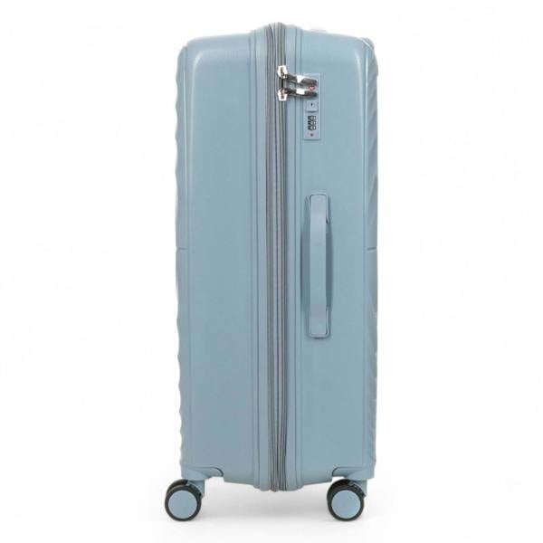 Snowball Expandable Hard Shell 8 Wheels Luggage Travel Cabin Suitcase Set