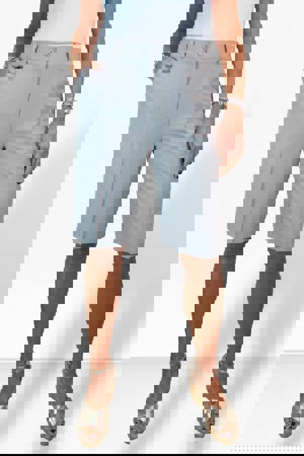 Paulo Due Women's Smart Pleated Tailored Shorts