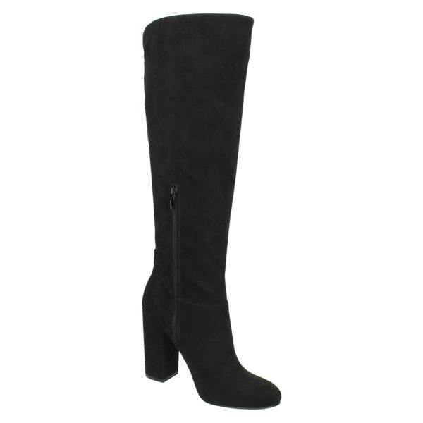 Anne Michelle Ladies Anne Michelle Chunky Block Heel Knee High Boots