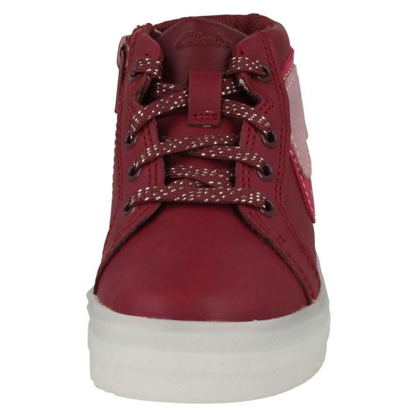 Clarks Girls Clarks Butterfly Detailed Light Up Ankle Boots Flare Sparky T