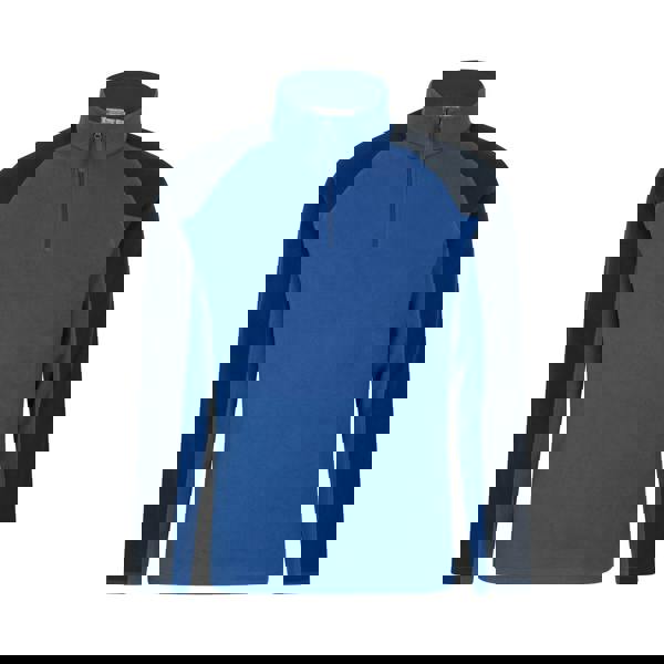 Mountain Warehouse Mens Ashbourne II Half Zip Fleece Top - Cobalt