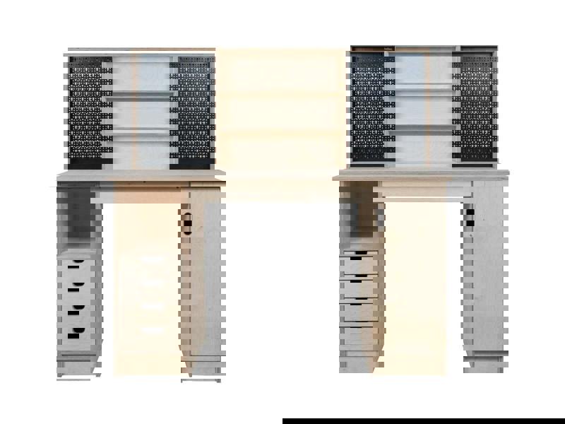 wooden cabinet workbench