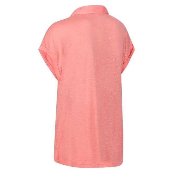 Regatta Womens/Ladies Lupine Collared T-Shirt - Shell Pink