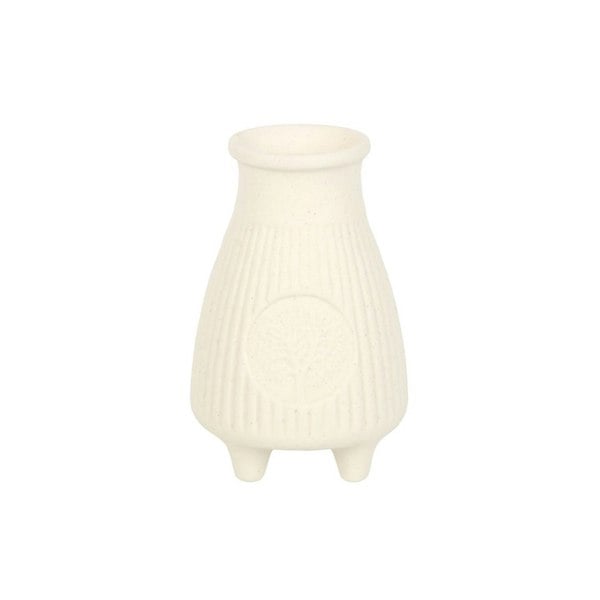 Serano Cream Ribbed Palo Santo Brick Burner